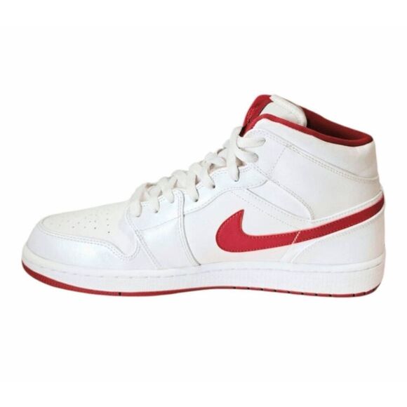 NIKE Air Jordan 1 Retro \'White Gym Red\' Sneakers Size 13 main image 7